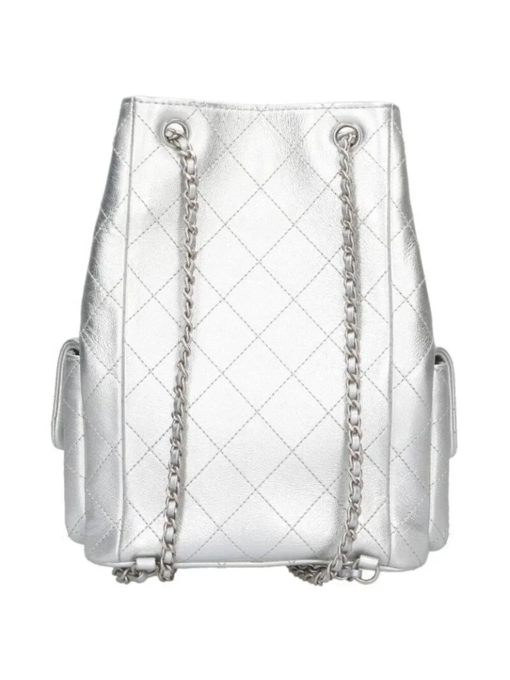 Chanel Quilted Leather Backpack